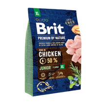 Brit Premium By Nature Chicken Junior Kurczak Karma Dla Młodych Psów Bardzo Dużych Ras XL 3 kg