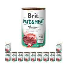 Pakiet Brit Pate & Meat Venison Dziczyzna Mokra Karma Dla Psa 12 x 400 g