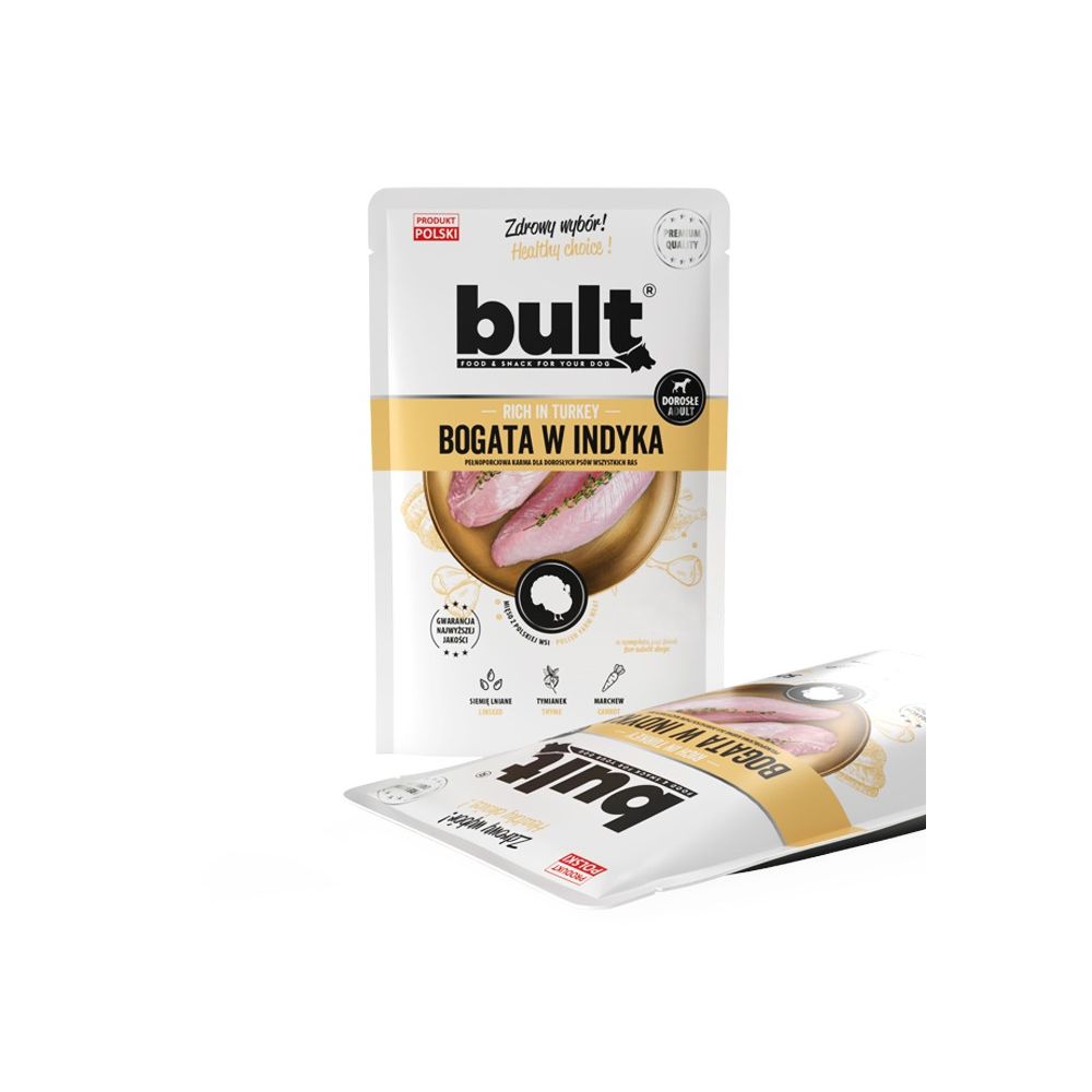 Bult Saszetka Bogata w Indyka Mokra Karma Dla Psa 100 g