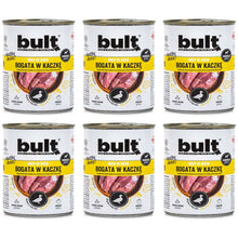 Pakiet Bult Karma Mokra Dla Dorosłych Psów Bogata w Kaczkę 6 x 800 g