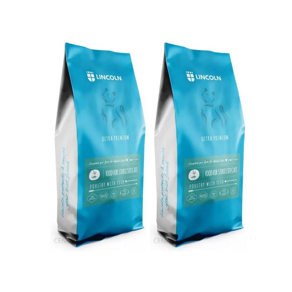 Pakiet Lincoln Kot Sterilised 2 x 2 kg