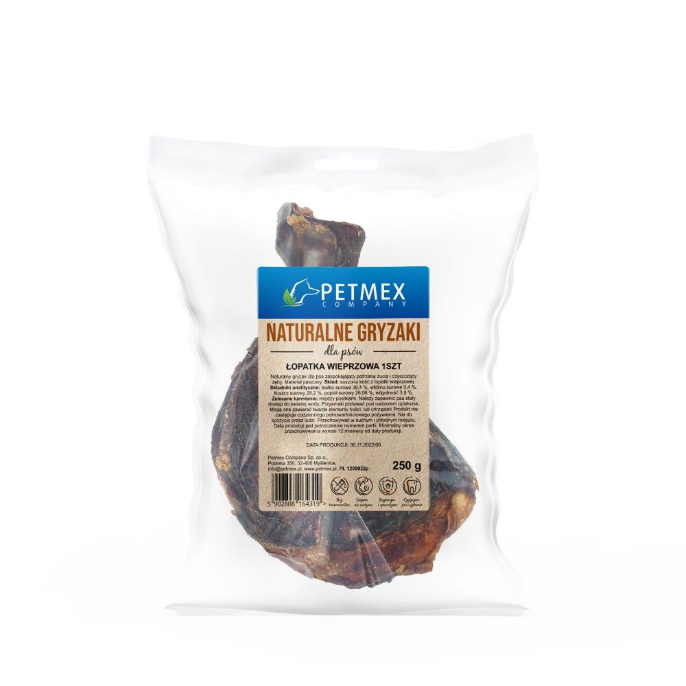 Petmex Łopatka Wieprzowa Przysmak Dla Psa 1 Sztuka