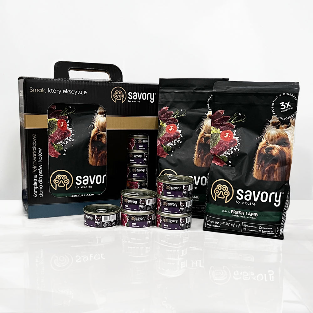 Savory Gift Box Dla Dorosłych Psów Małych Ras