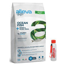 Pakiet Alleva Holistic Monoproteinowa Sucha Karma Dla Szczeniąt Małych Ras Oraz Suk Karmiących I W Ciąży Z Rybami Oceanicznymi Oraz Z Dodatkiem Konopi Włóknistej I Aloesu 12 kg + Bidon GRATIS!