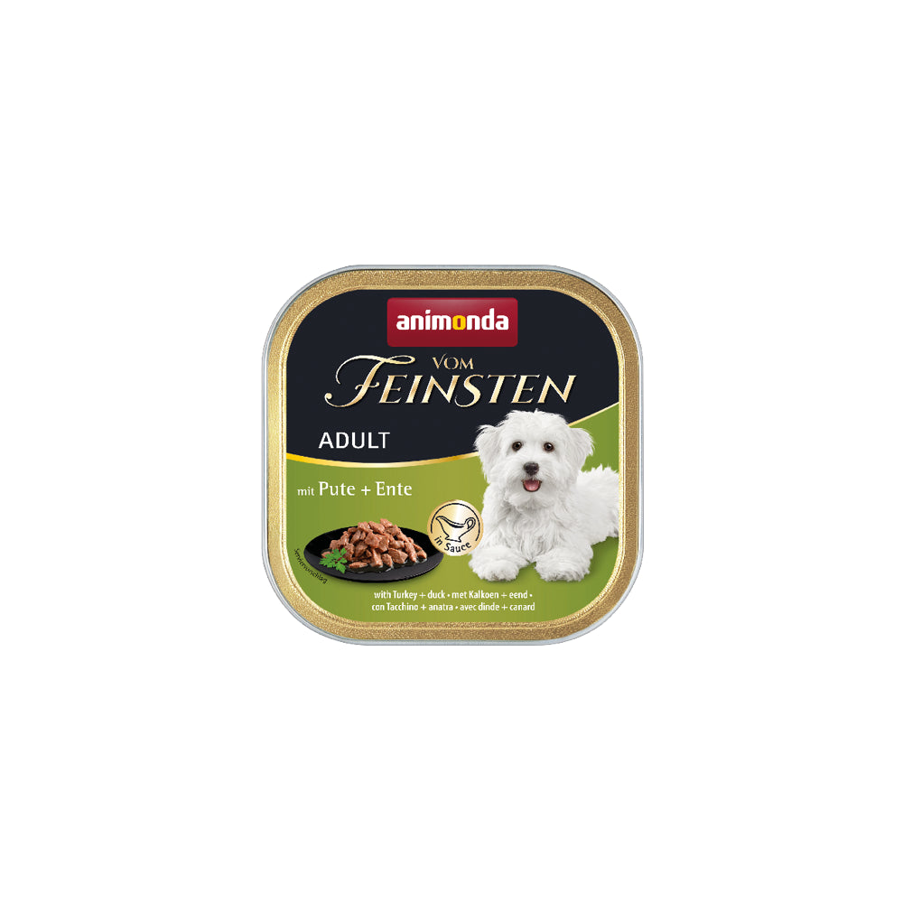 Animonda Vom Fein Adult Sos Indyk Kaczka Mokra Karma Pasztet Dla Psa 150 g