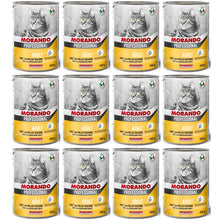 Pakiet Morando Pro Mokra Karma Dla Kota Pasztet z Kurczakiem i Indykiem 12 x 400 g