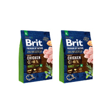 Pakiet Brit Premium By Nature Chicken Kurczak Adult Karma Dla Dorosłych Psów Bardzo Dużych Ras XL 2 x 3 kg