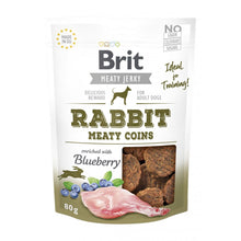 Brit Jerky Rabbit Meaty Coins Królik Przysmak Dla Psa 80 g