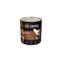 Savory Dog Adult Mono Duck Karma Mokra Monoproteinowa Dla Dorosłych Psów Wszystkich Ras z Kaczką 800 g