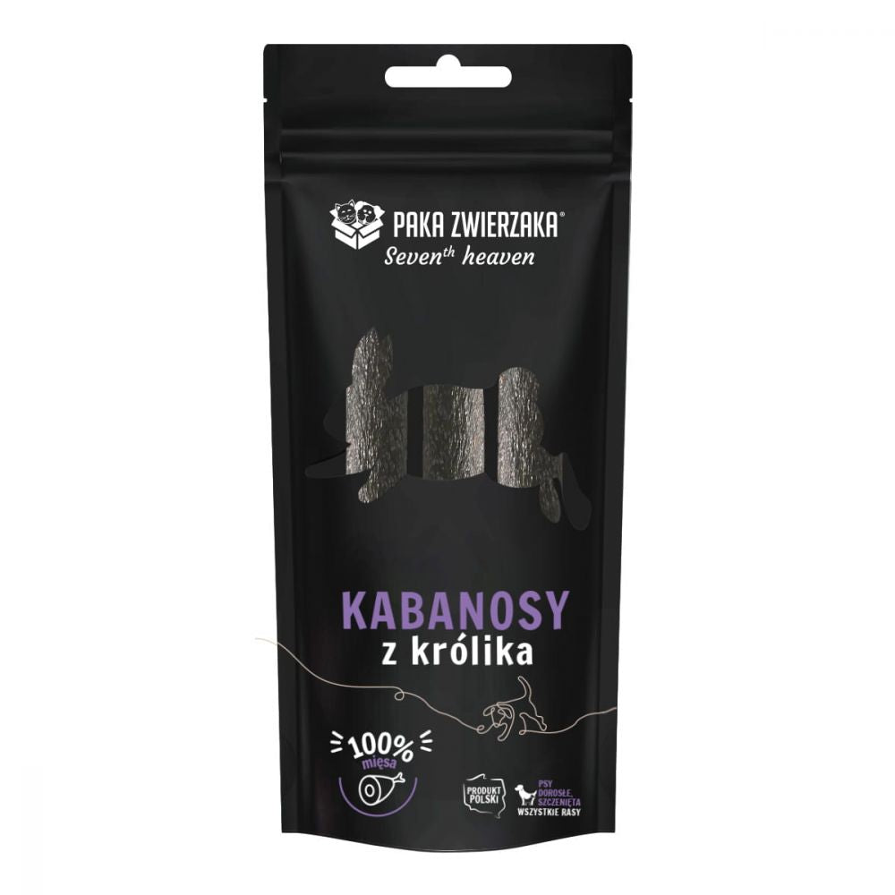 Paka Zwierzaka Seventh Heaven Kabanosy z Królika Przysmak Dla Psa 3 sztuki 100 g