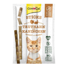 GIMCAT Sticks z indykiem i królikiem 4 szt