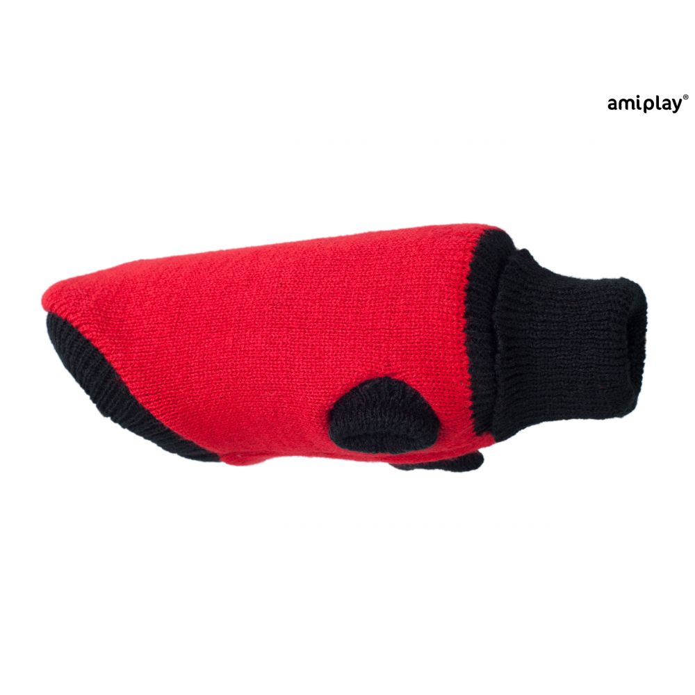 Amiplay Sweterek Dla Psa Oslo Czerwony 23 cm
