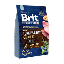 Brit Premium By Nature Light Turkey & Oat Indyk & Owies Karma Dla Psów 3 kg