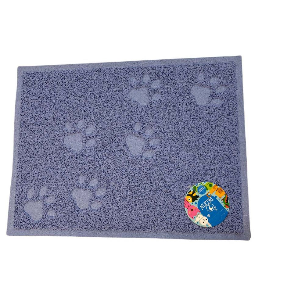 Delfin Mata Pod Kuwetę Gumowa Niebieska 40 x 30 cm