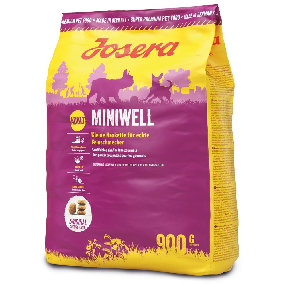 Josera Miniwell Małe Rasy 900 g