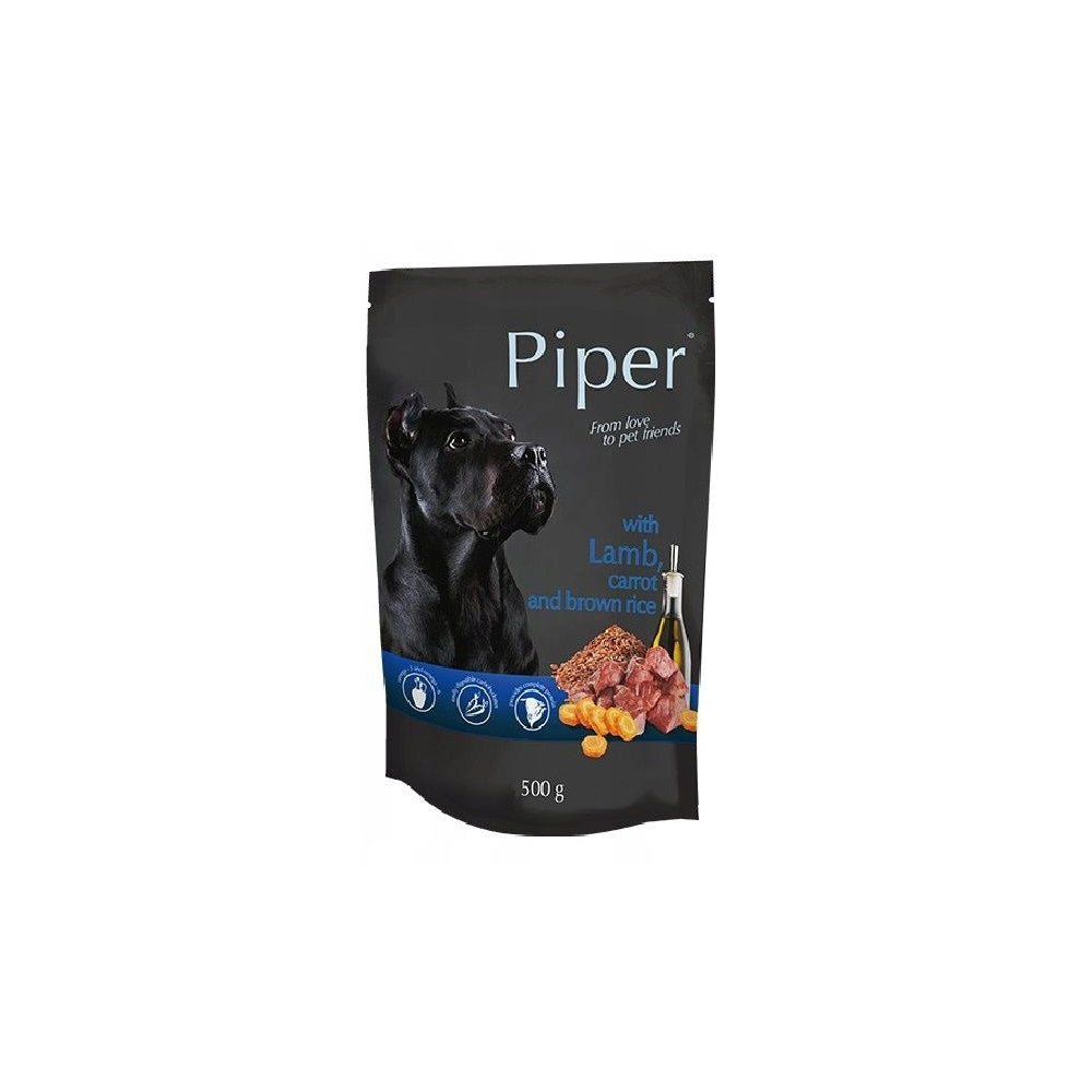 Dolina Noteci Piper z Jagnięciną, Marchwią i Brązowym Ryżem 500 g