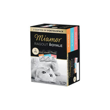 Miamor Ragout Royale kawałki indyka, łososia i cielęciny w galaretce 12x100 g
