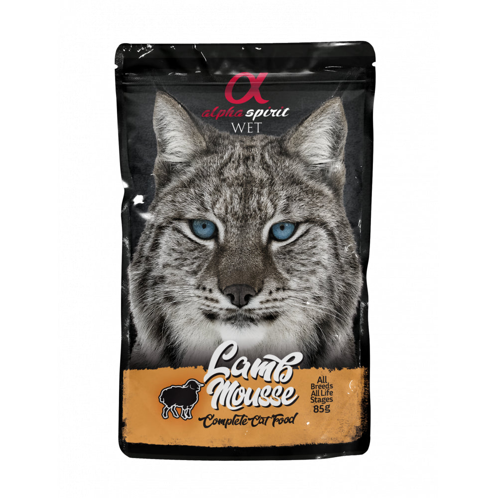 Alpha Spirit Mus z Jagnięciny Dla Kota 85 g