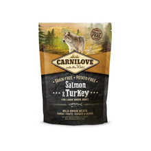 Brit Carnilove Salmon & Turkey Łosoś Indyk Bezzbożowa Large Breed Adult Karma Dla Dorosłych Psów Dużych Ras 1,5 kg