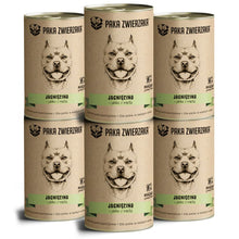 Pakiet Paka Zwierzaka Mokra Karma Dla Psa Jagnięcina Jabłko 6 x 400 g