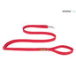 Amiplay Smycz Easy Fix Cotton Czerwona 160 - 300 cm Rozmiar XL