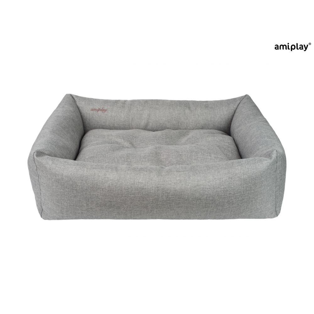 Amiplay Sofa Palermo Legowisko Dla Psa Rozmiar XL Jasnoszara