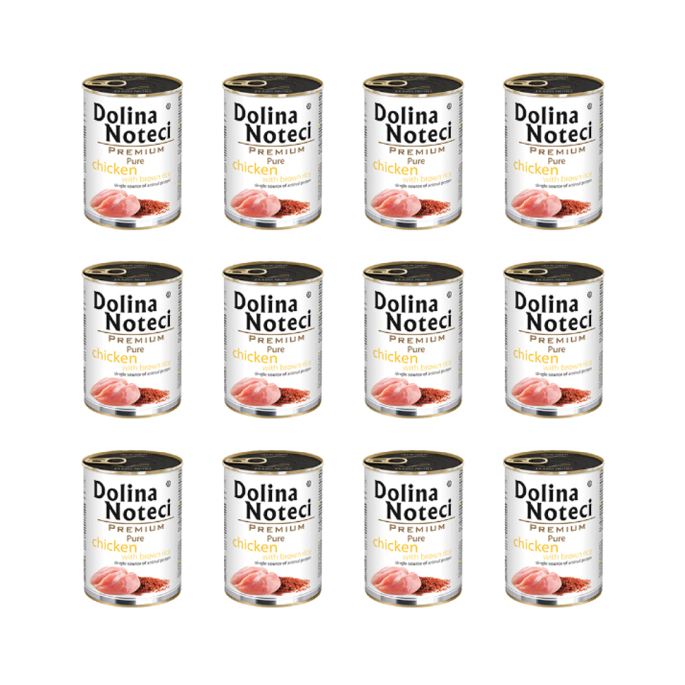 Pakiet Dolina Noteci Pure Kurczak z Ryżem 12 x 400 g