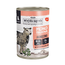 Wiejska Zagroda Monoproteinowa Mokra Karma Dla Szczeniąt Jagnięcina 400 g