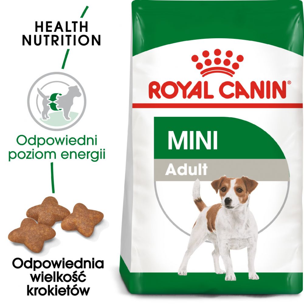 ROYAL CANIN Mini Adult Karma Sucha Dla Psów Dorosłych Ras Małych 4 kg