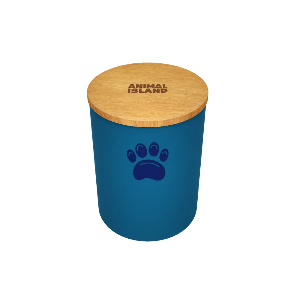 Animal Island Pojemnik Na Karmę Dla Kota Rozmiar M 3 l Niebieski