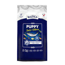 BALTICA Karma z kaczką i łososiem dla szczeniąt średnich ras M/L 9kg