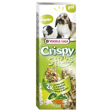 Versele Laga Crispy Sticks Rabbits-Guinea Pigs Vegetables Kolby Dla Królików i Kawii Domowych 2 szt