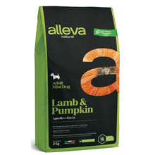 Alleva Natural Sucha Karma Dla Dorosłych Psów Małych Ras Z Jagnięciną I Dynią 2 kg