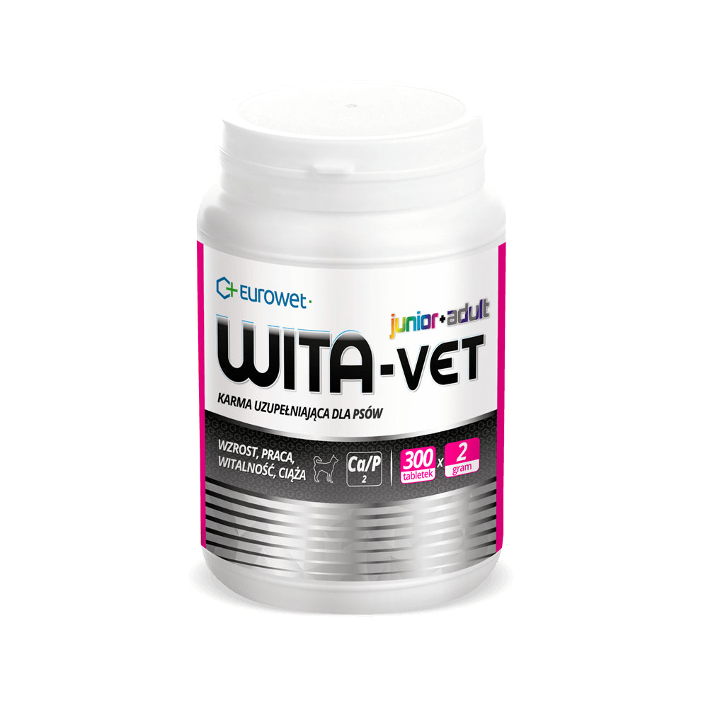 Eurowet Wita - Vet Ca/P = 2 2 g 300 Tabletek