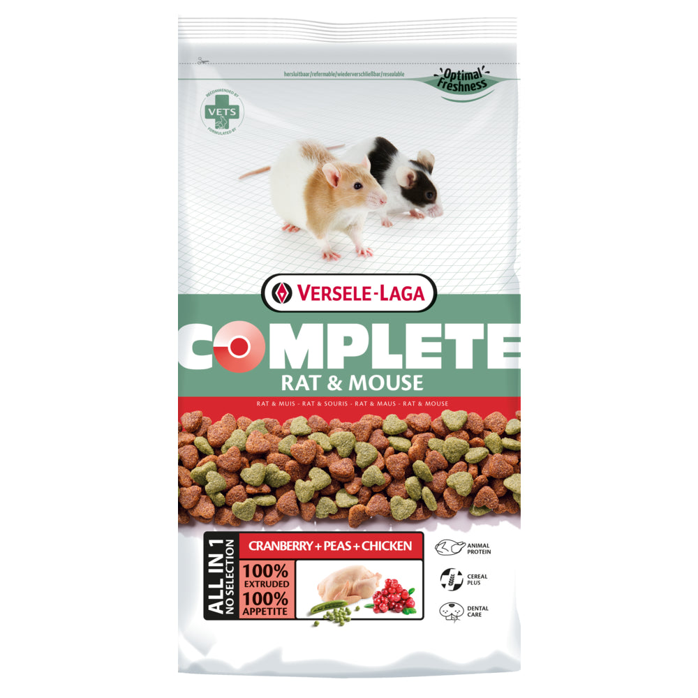 Versele Laga Complete Rat & Mouse Ekstrudowana Karma Dla Szczurów i Myszy 2 kg