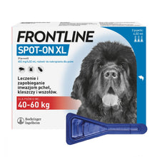 Frontline Spot-On dla Psów powyżej 40 kg XL 3 Pipety