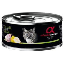 Alpha Spirit Przepiórka z Gruszką dla Kota 85 g