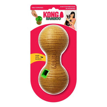 Kong Bamboo Feeder Dumbbell Zabawka Dla Psa Na Przysmaki Sztanga Rozmiar M