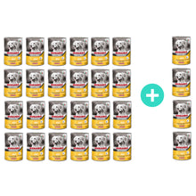 Pakiet Morando Pro Mokra Karma Dla Psa Kawałki Kurczak i Indyk 24 x 405 g + 4 Puszki GRATIS!