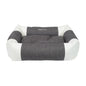 Amiplay Sofa Zipclean 2 w 1 Classic Ciemnoszara Rozmiar L