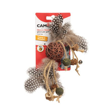 Camon Cat Toy Matatabi Piłka z Lina i Piórami