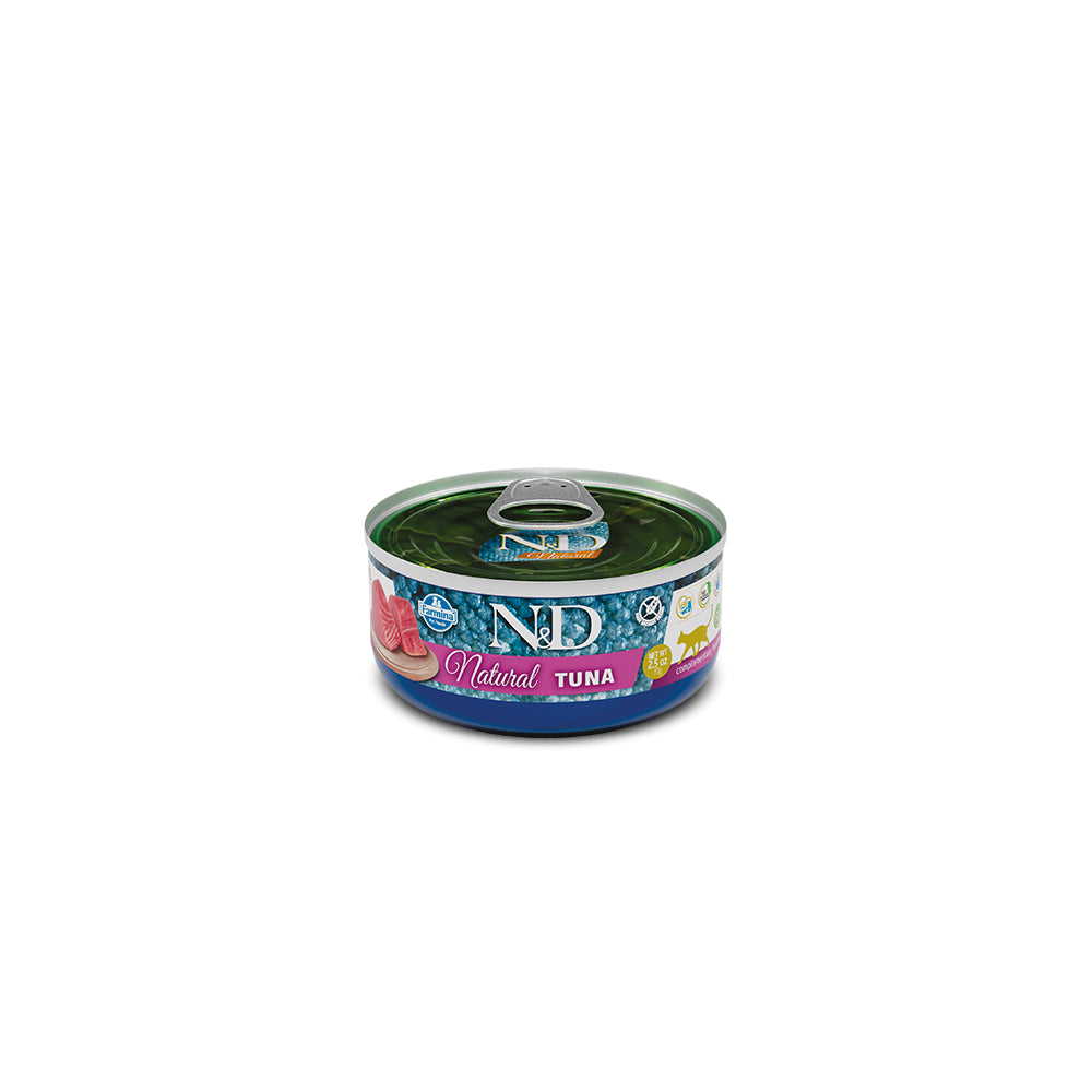 Farmina N&D Cat Natural Tuna Mokra Karma Dla Dorosłych Kotów Z Tuńczykiem 140 g