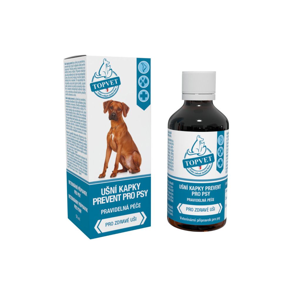 Topvet Krople Dla Psów Do Pielęgnacji Uszu 50 ml