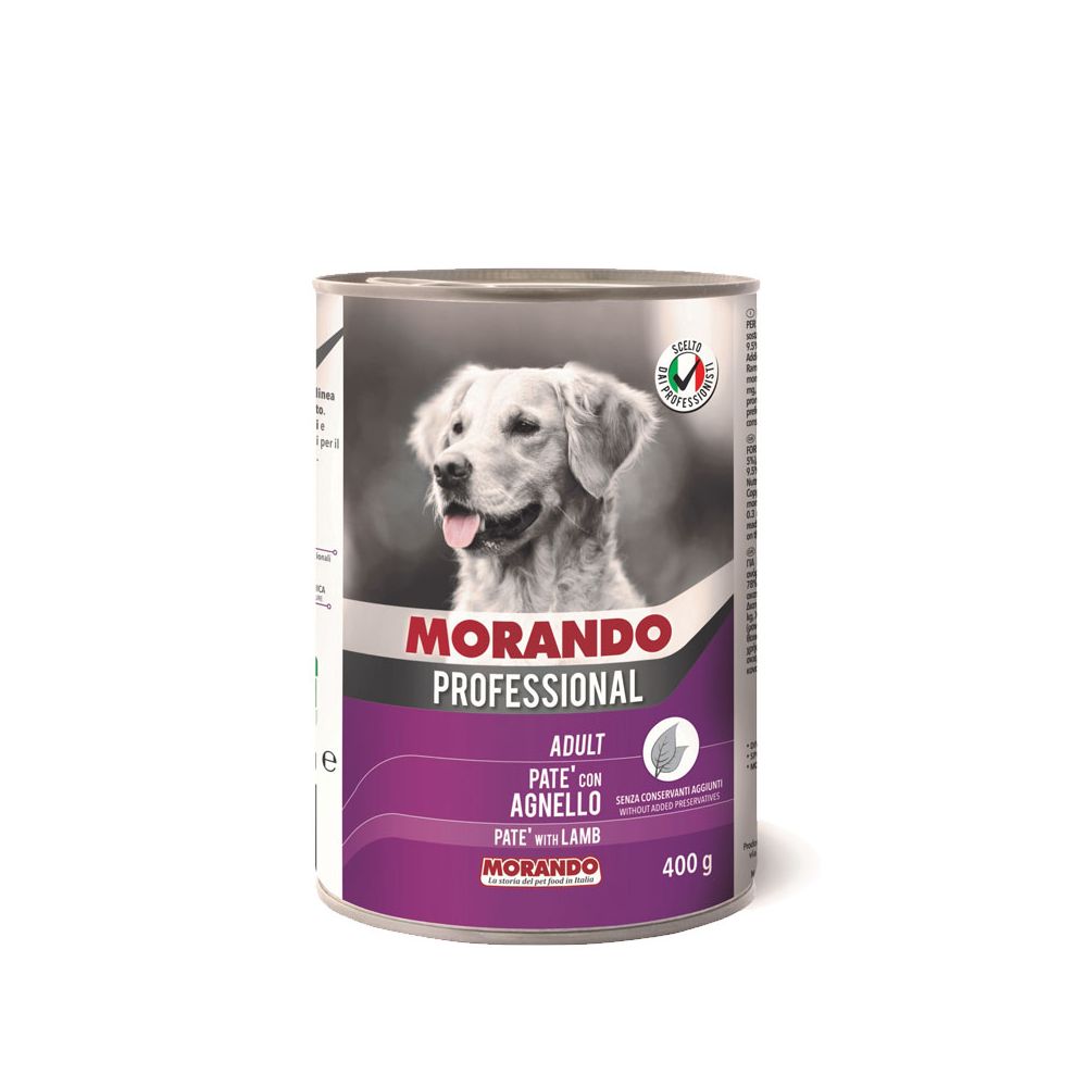 Morando Pro Mokra Karma Dla Psa Pasztet Z Jagnięciną 400 g