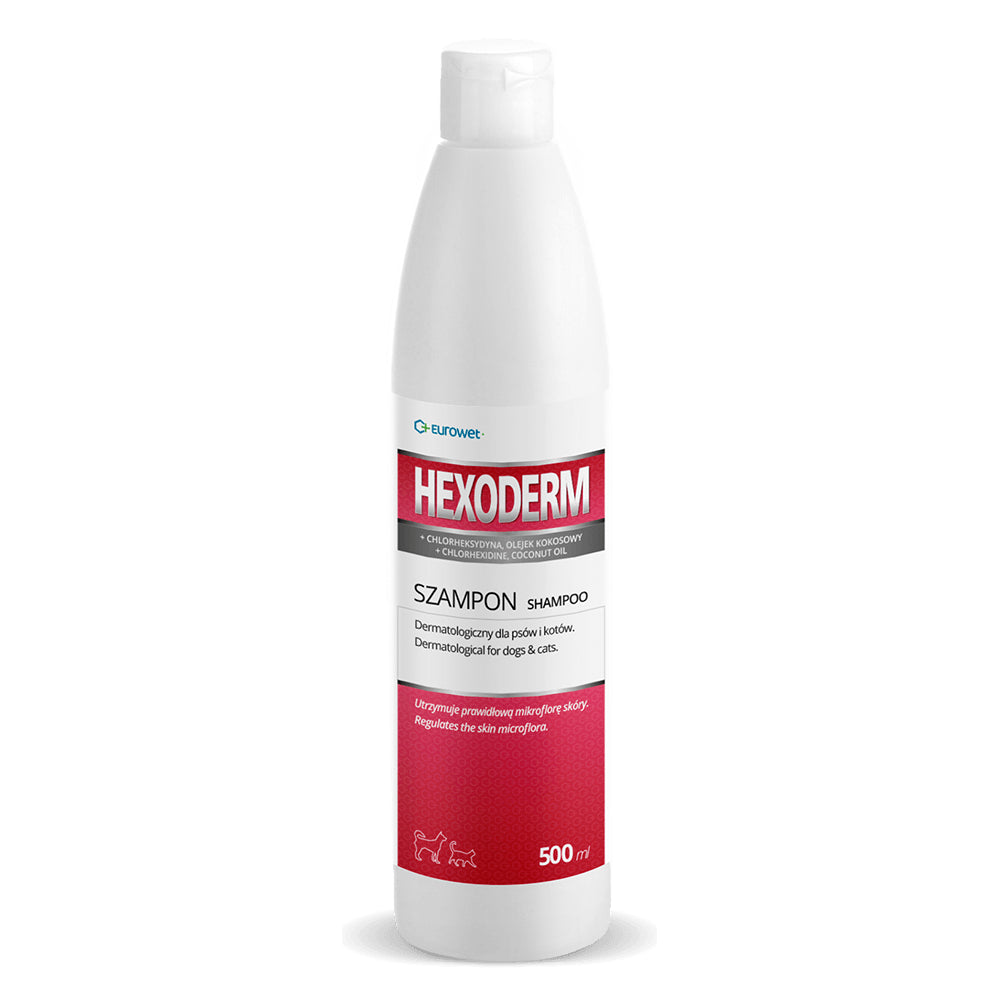 Eurowet Hexoderm Szampon Dermatologiczny 500 ml