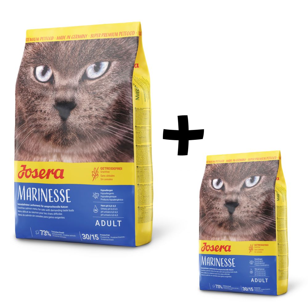 Pakiet Josera Marinesse Bezzbożowa Karma Dla Kota Łosoś 2 kg + 400 g GRATIS!