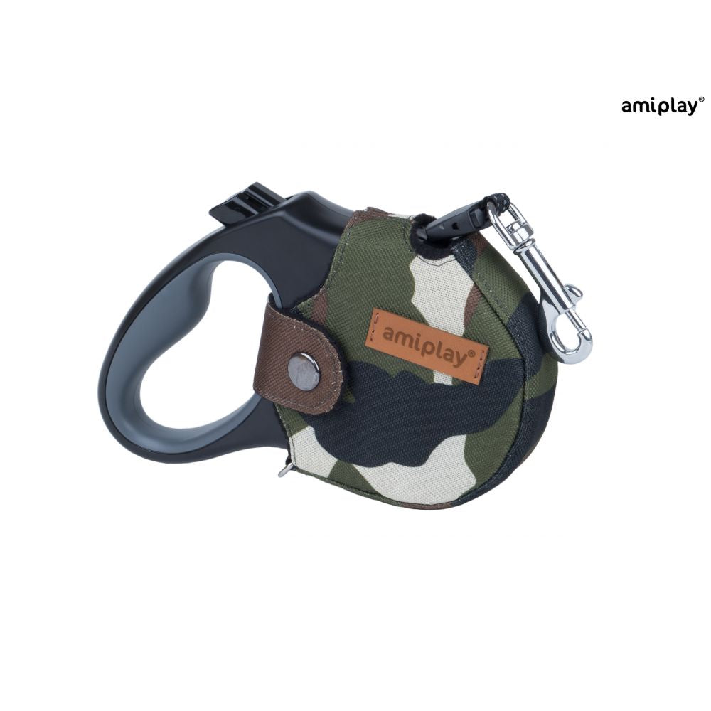 Amiplay Smycz Automatyczna Infini Adventure Moro 5M - 15 Kg Rozmiar M