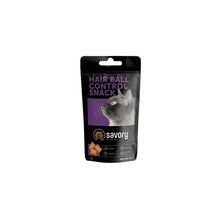 Savory Cat Snack Pillows Hairball Control Przysmak Dla Kota Na Odkłaczanie 60 g