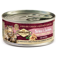 Brit Carnilove Turkey & Salmon Indyk Łosoś Kittens 100 g