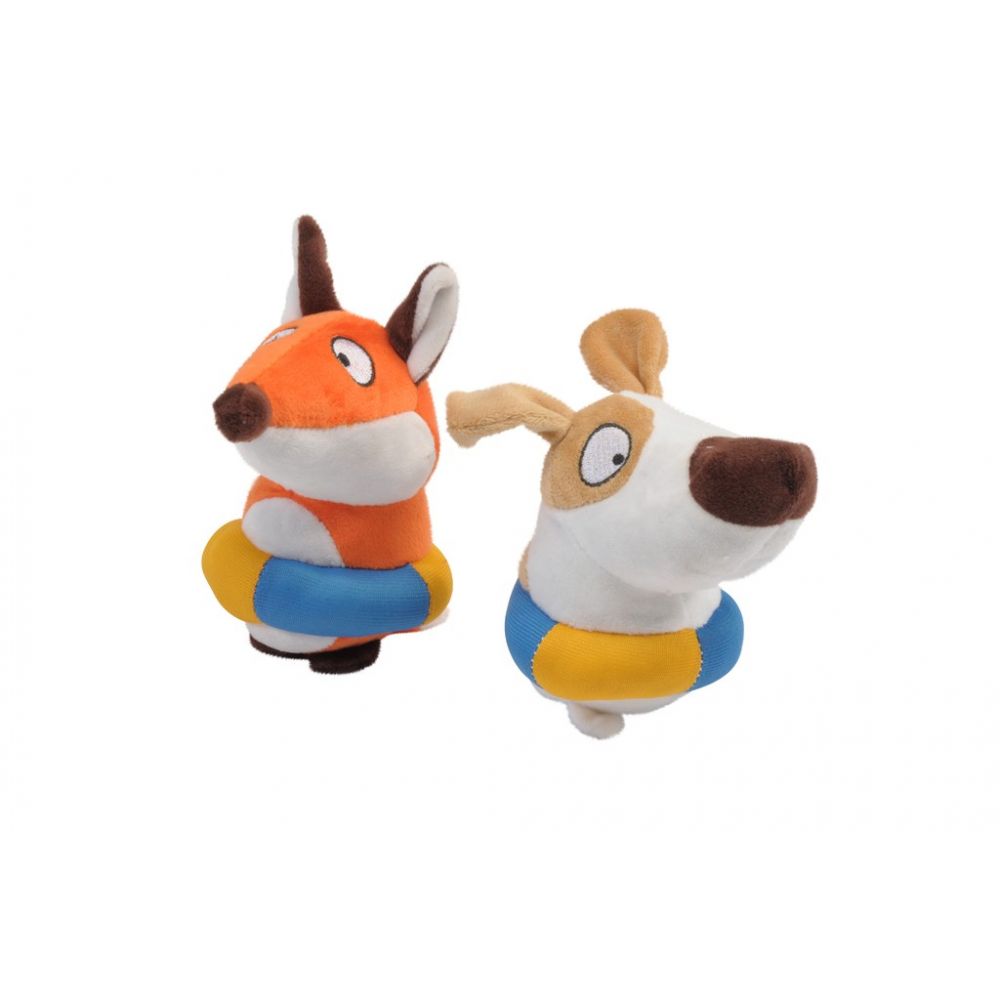Camon Zabawka Pluszowa Dla Psa Pies i Lis w Kole 1 sztuka